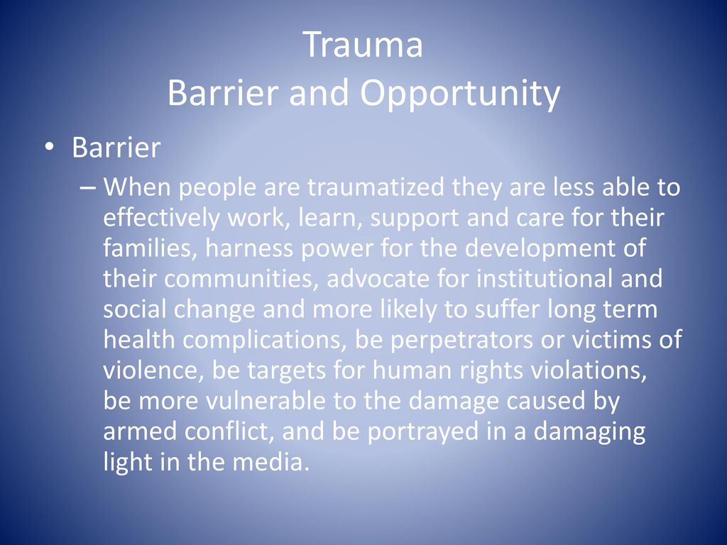 The Boston Area Trauma Recovery Network EMDR Therapy In Communities ...