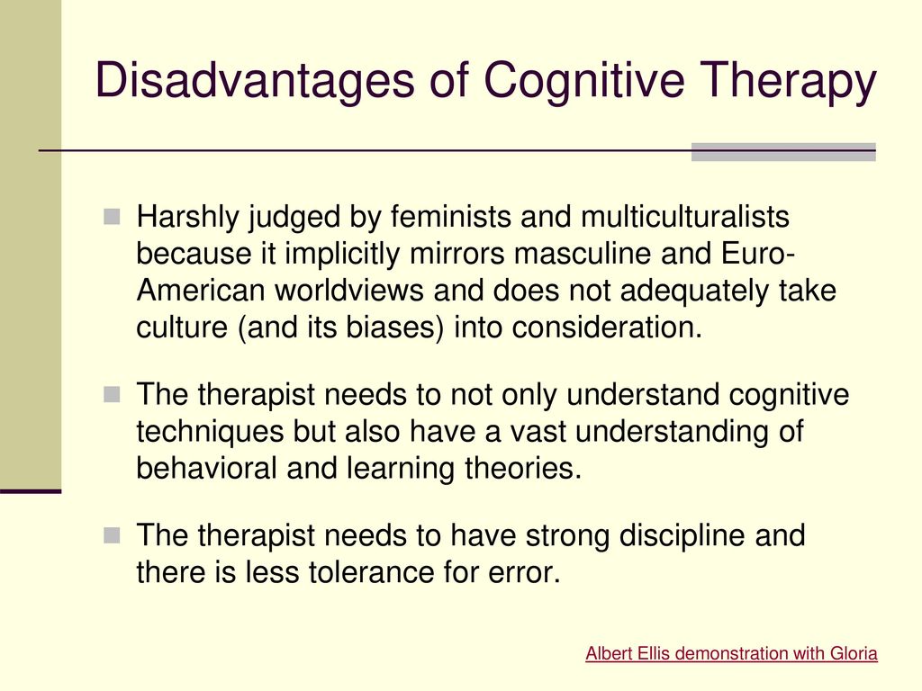 Cognitive Therapy and Rational Emotive Behavior Therapy ppt download