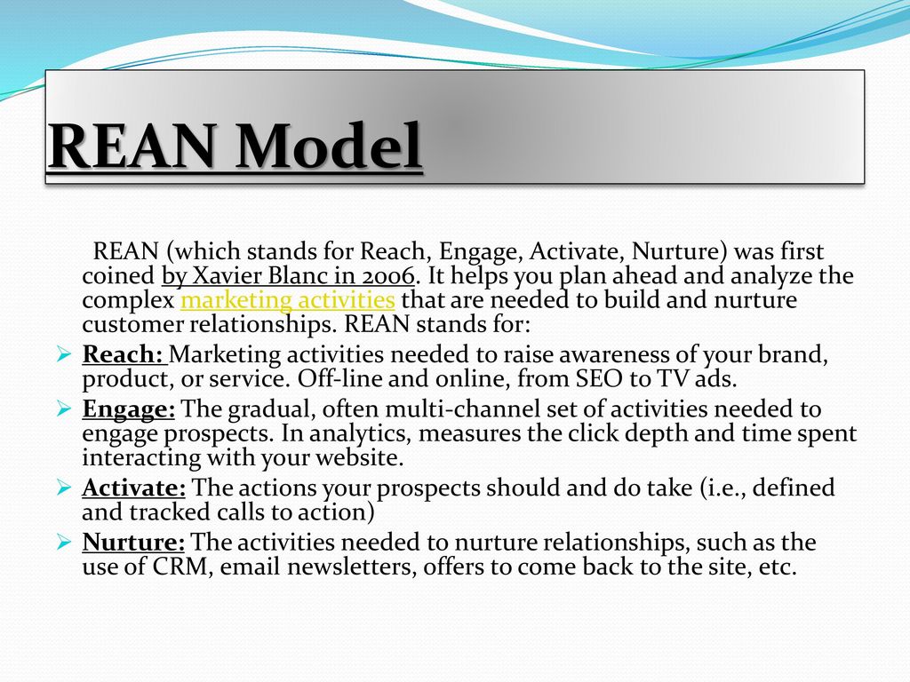 REAN Model