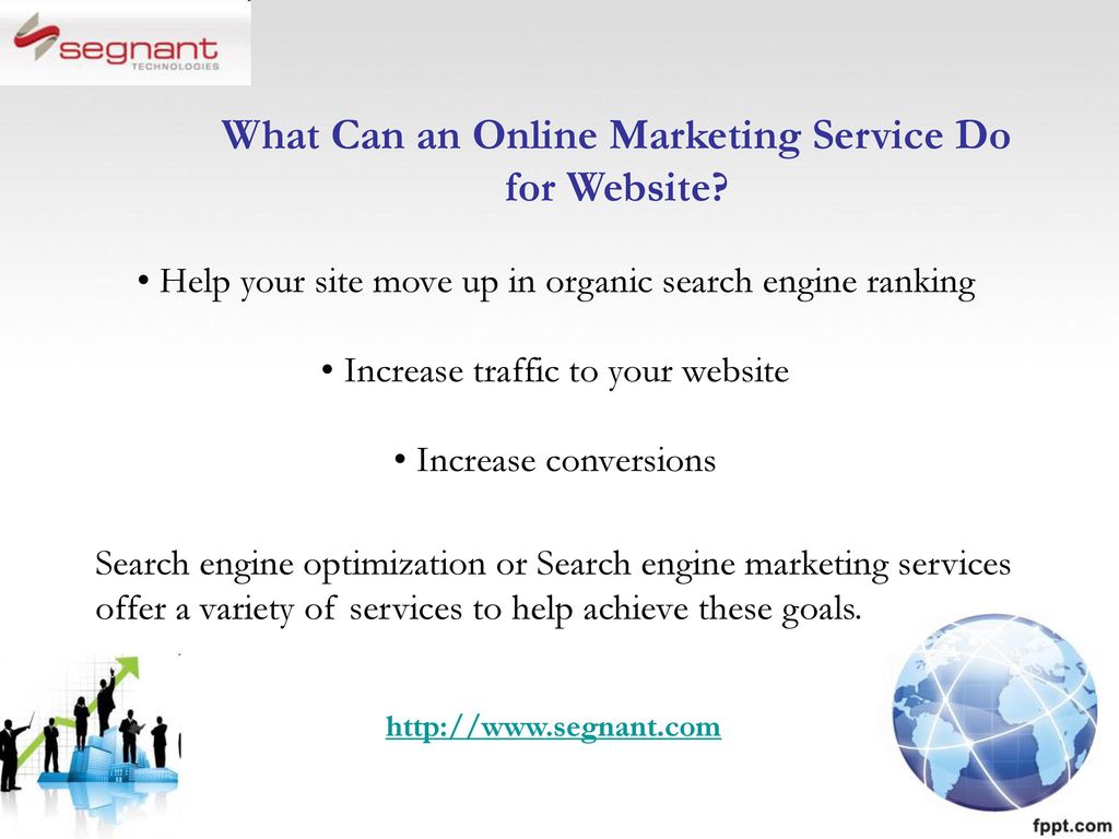 What Can an Online Marketing Service Do for Website