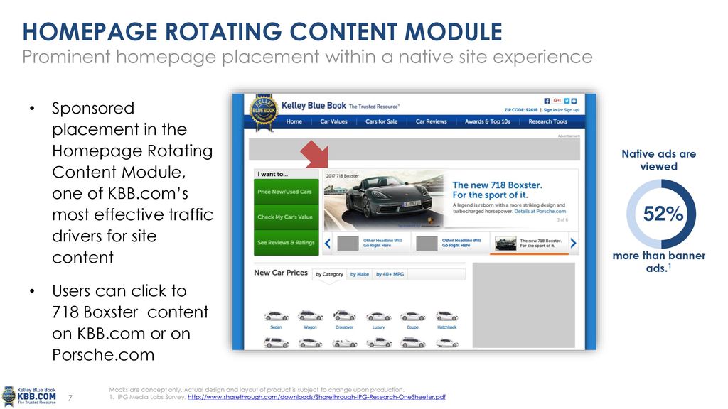 HOMEPAGE ROTATING CONTENT MODULE