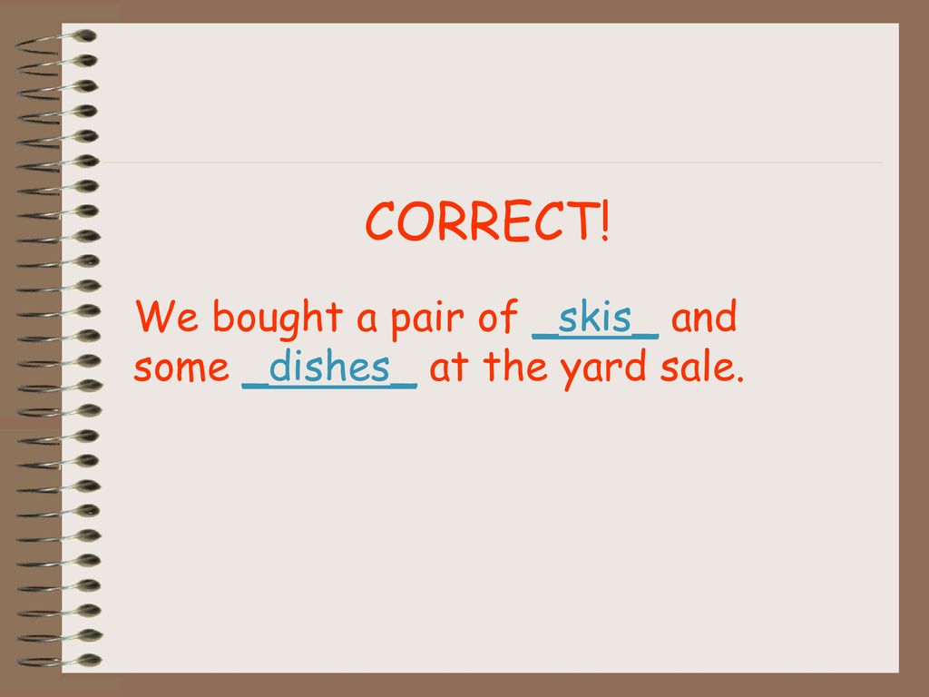 Singular and Plural Nouns ppt download