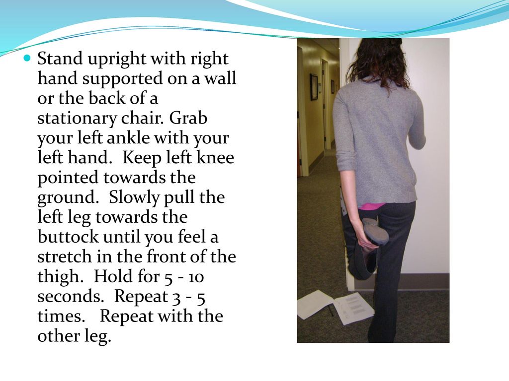 Workplace Stretching Program - ppt download