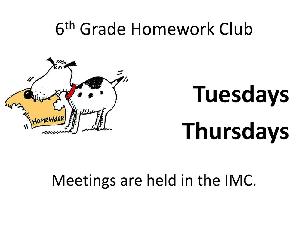 Meetings are held in the IMC.