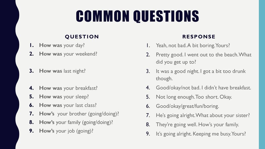 Top questions. Вопросы с what about. Was were вопросы. Вопросы с how long на английском. Ответы на вопрос how are you.