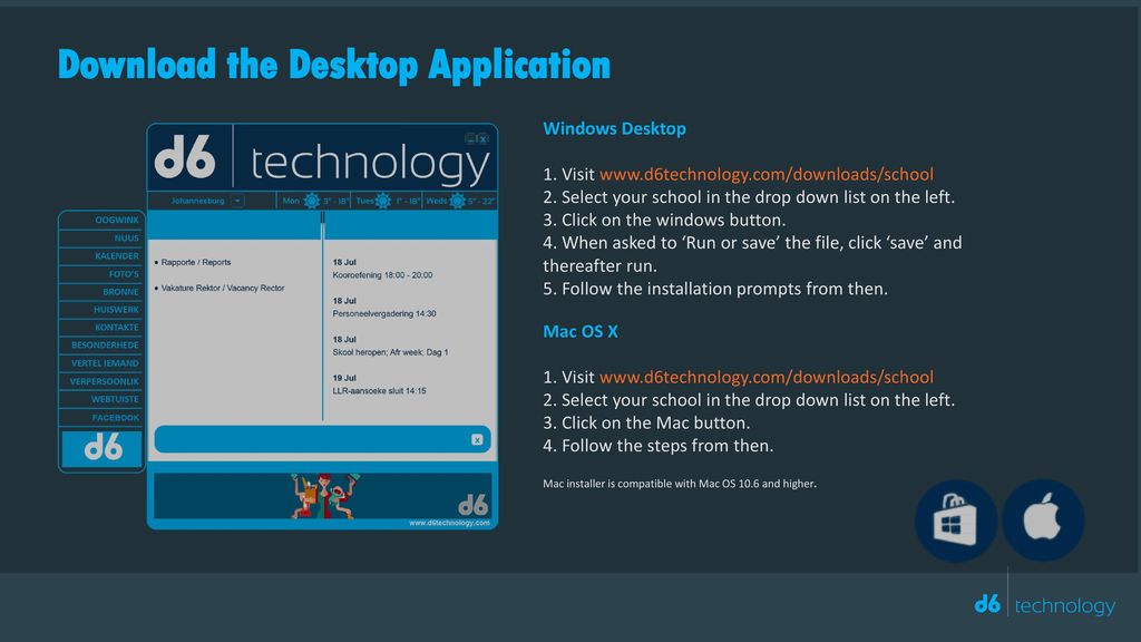 Download the Desktop Application