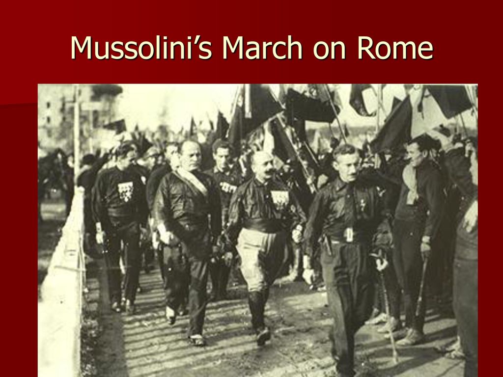 Italy Rise of the Mussolini - ppt download