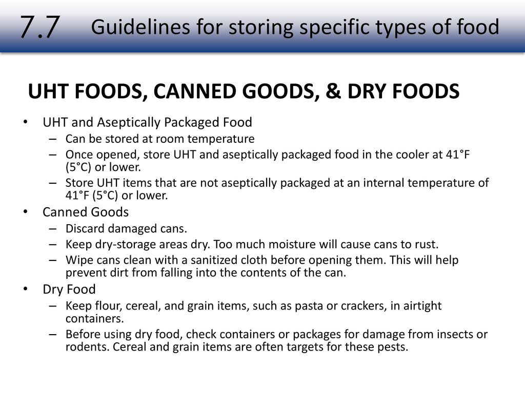 The Flow Of Food Storage Ppt Download