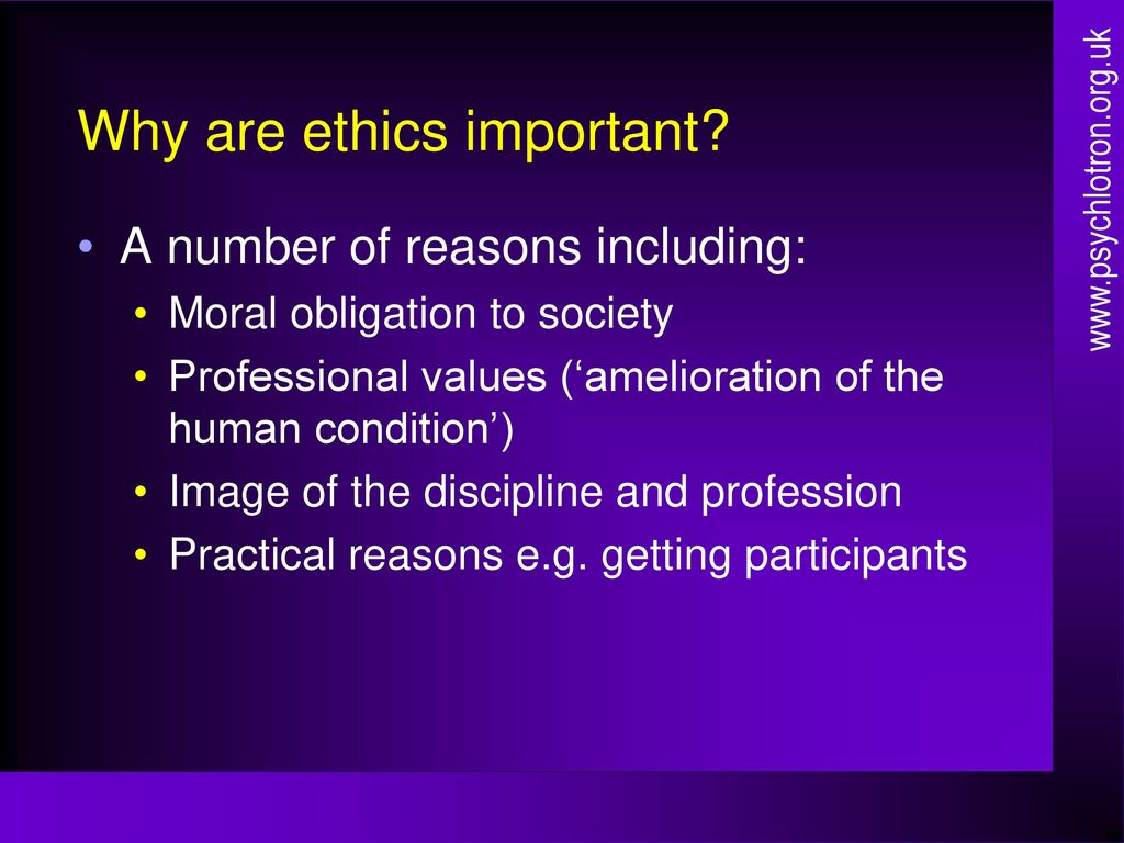 Ethical issues in psychology - ppt download