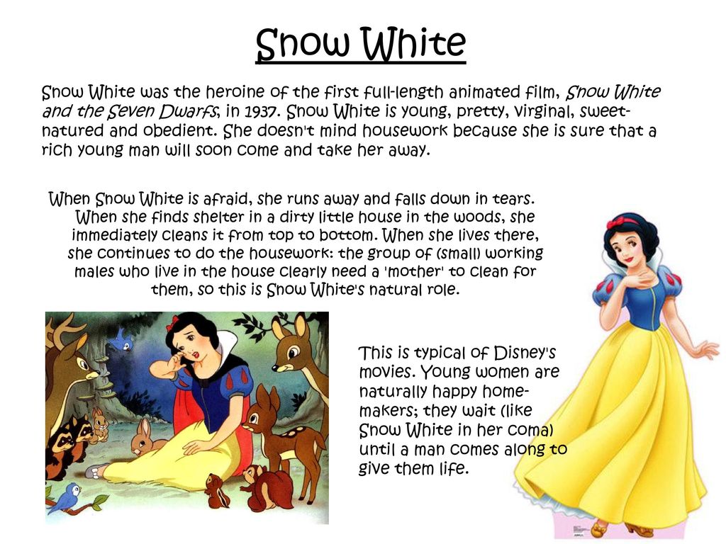 Why Is Snow White?