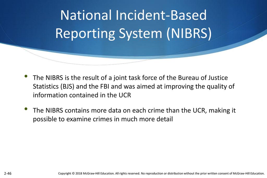 National Incident-Based Reporting System (NIBRS)