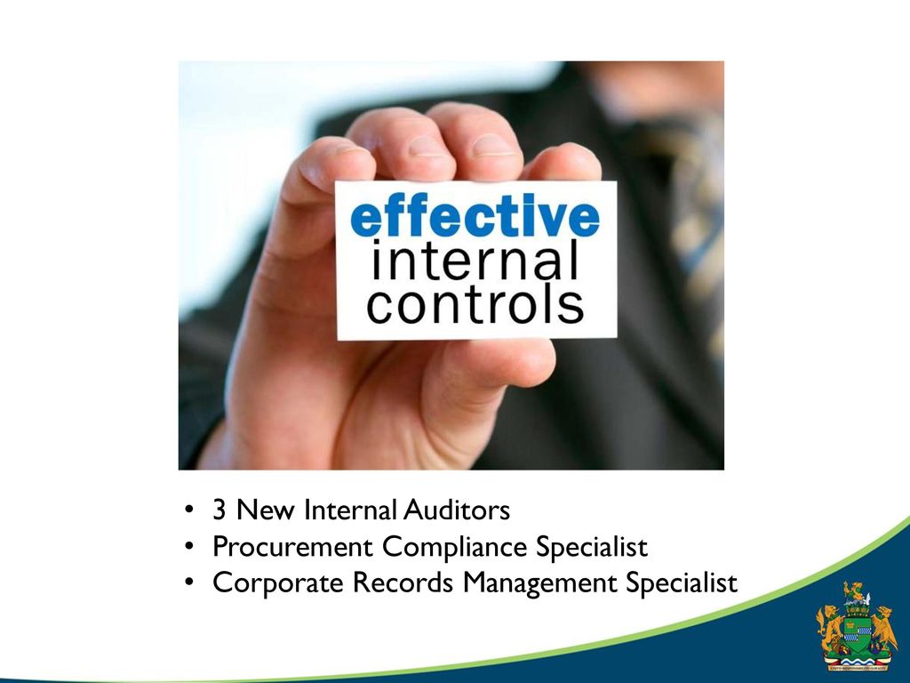 3 New Internal Auditors Procurement Compliance Specialist Corporate Records Management Specialist
