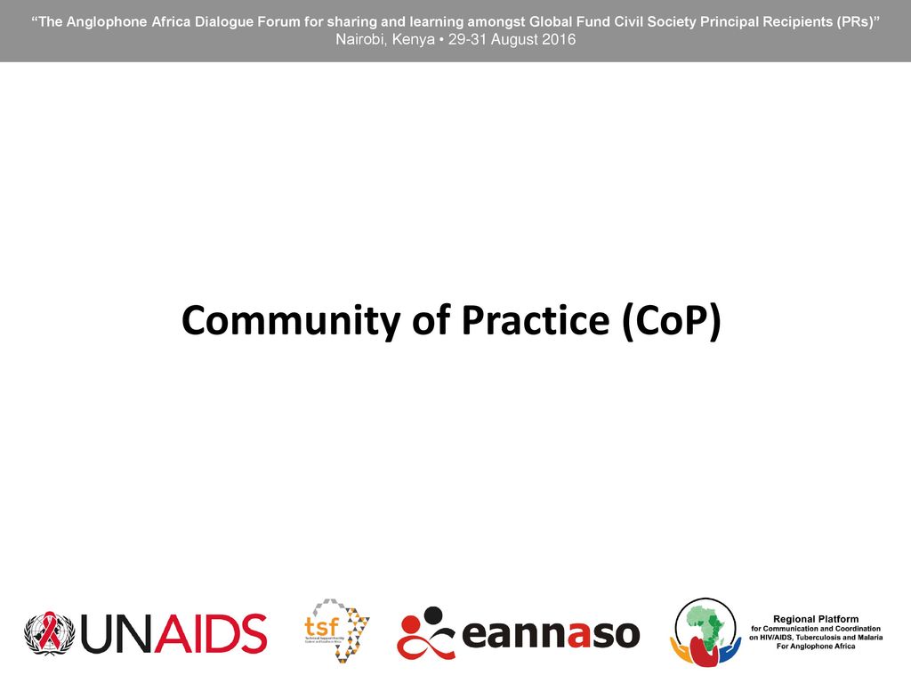 Community of Practice (CoP)