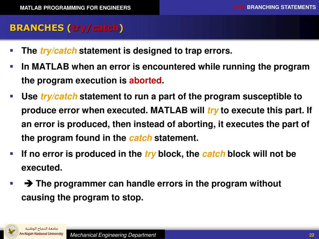Matlab programming for engineers ppt download