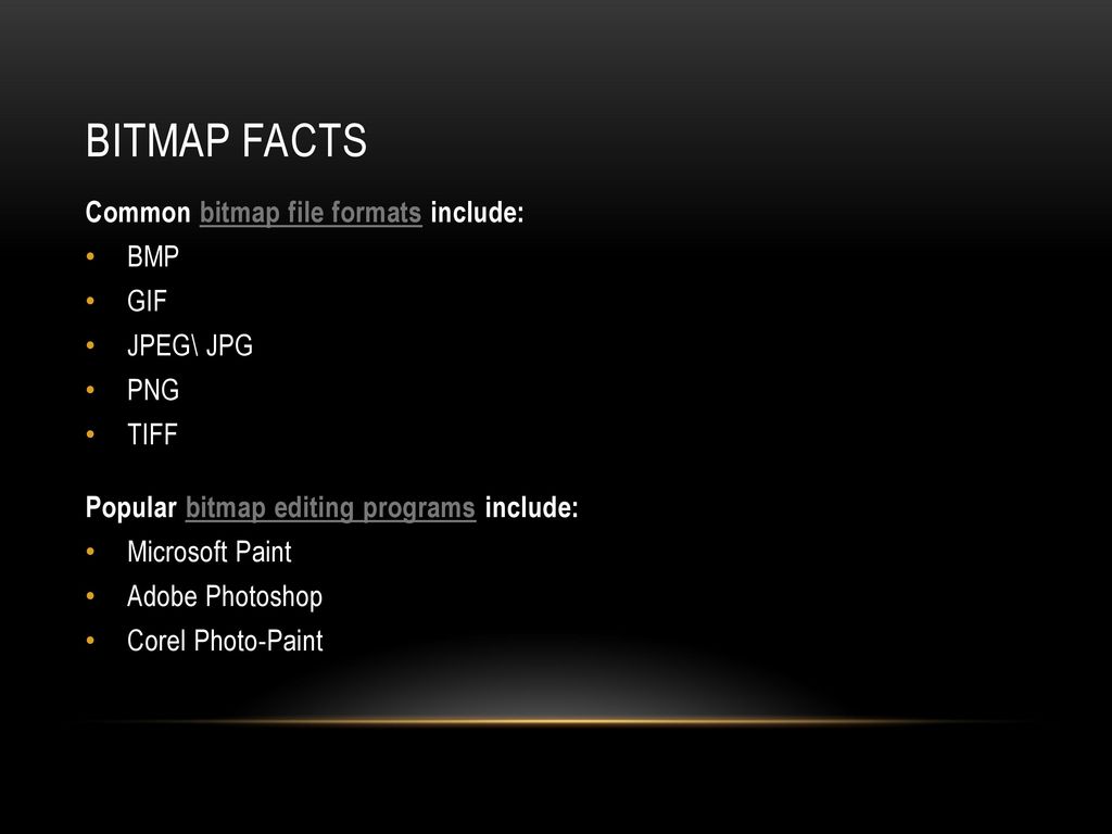 Types of graphics technological design ppt download
