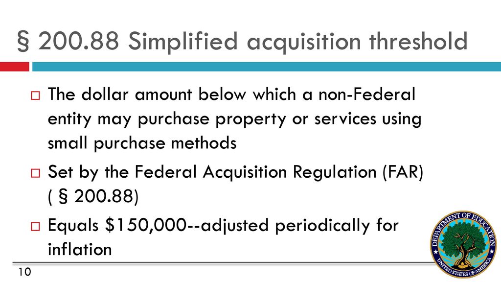 Procurement Policies under the Uniform Guidance ppt download