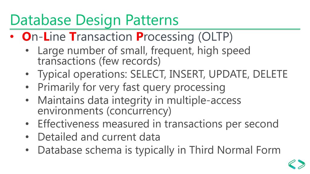 Introduction to Relational Database Design Patterns - ppt download