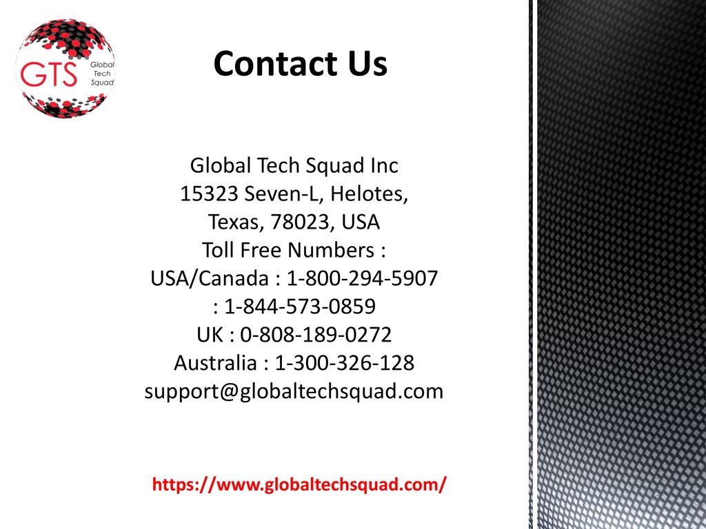 Contact Us Global Tech Squad Inc Seven-L, Helotes,