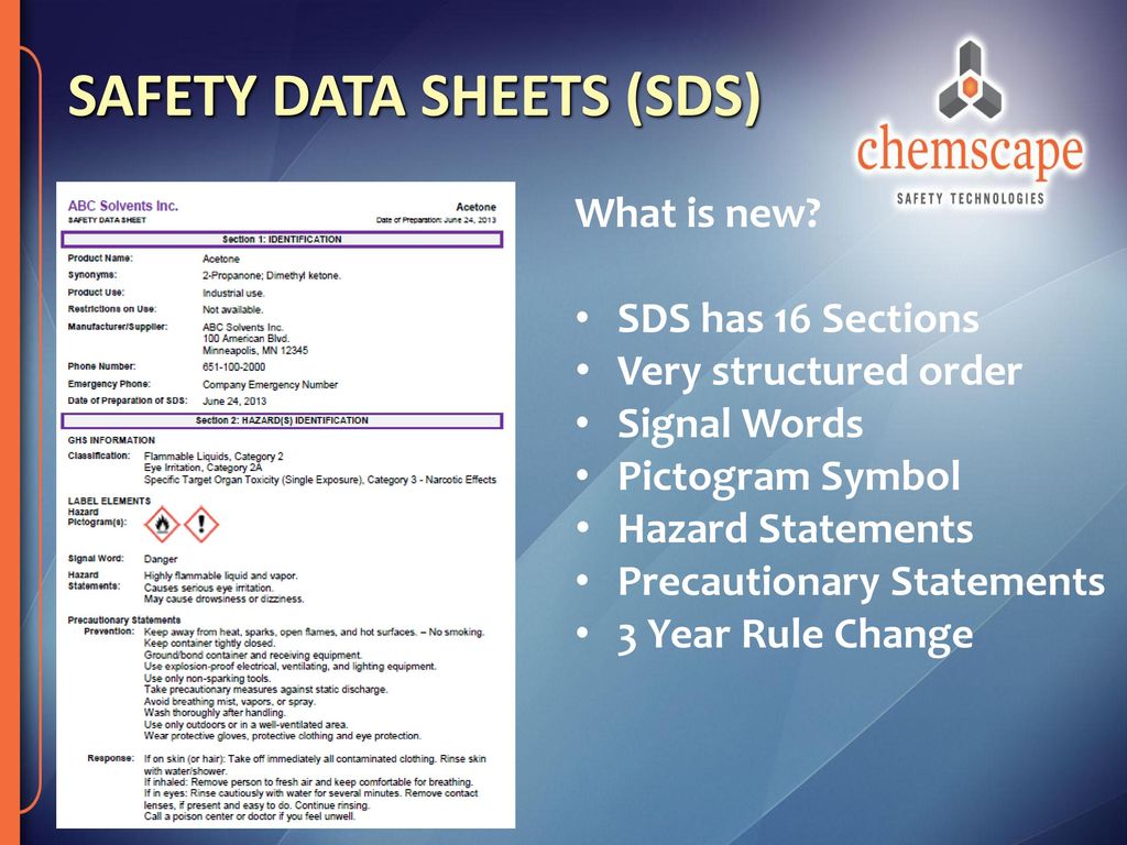 Welcome to this chemscape presentation with an update on the changes to