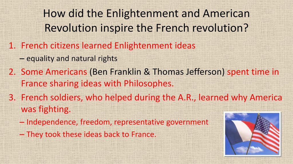 how did enlightenment philosophies impact the american revolution