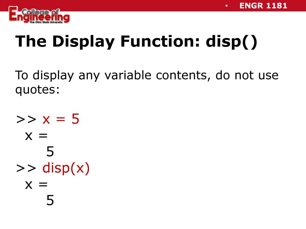 Introduction to MATLAB - ppt download