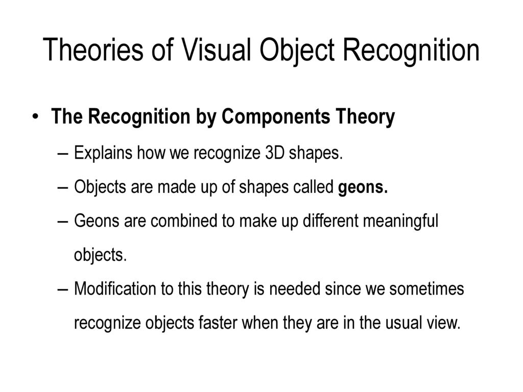 Recognizing visual and auditory stimuli ppt download