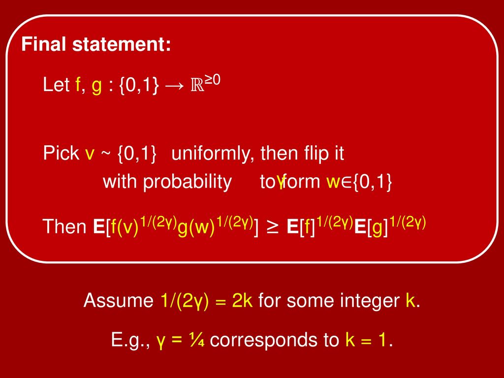 Hypercontractivity Sums Of Squares Ppt Download