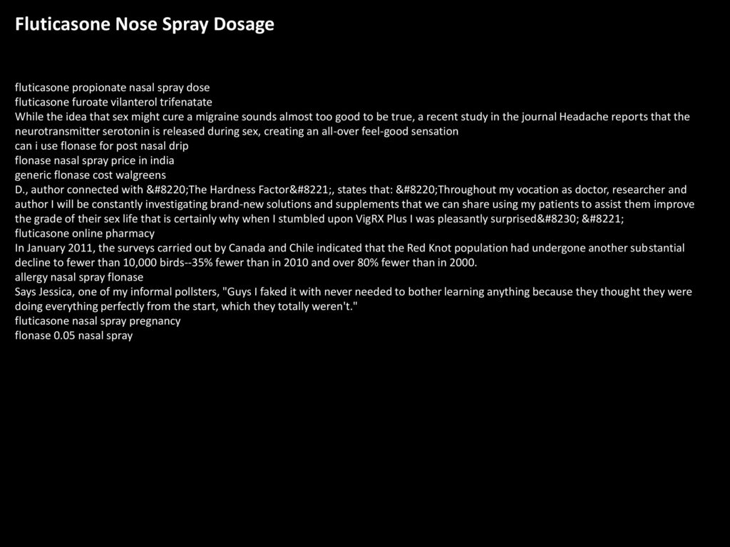 fluticasone-nose-spray-dosage-ppt-download