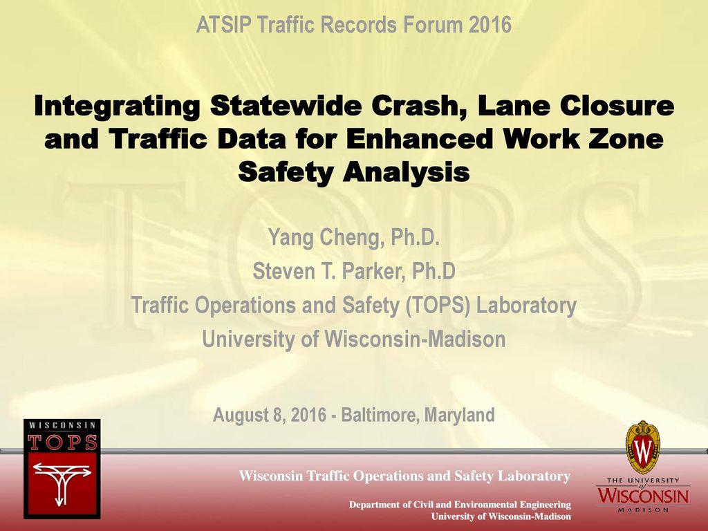 ATSIP Traffic Records Forum ppt download