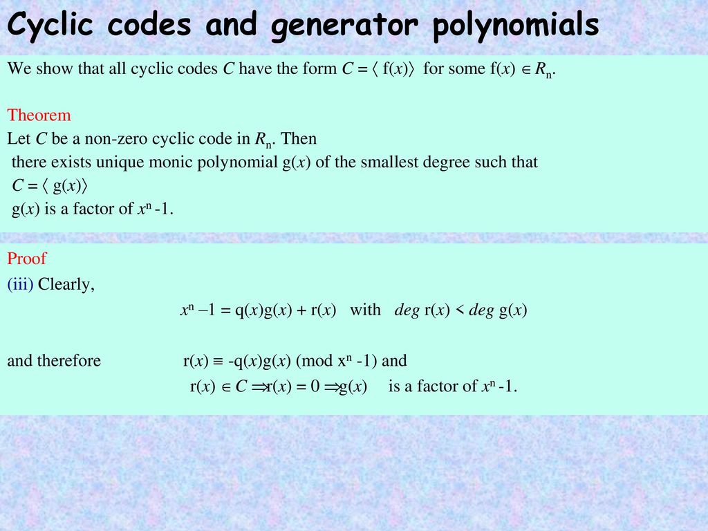 Information And Coding Theory Ppt Download