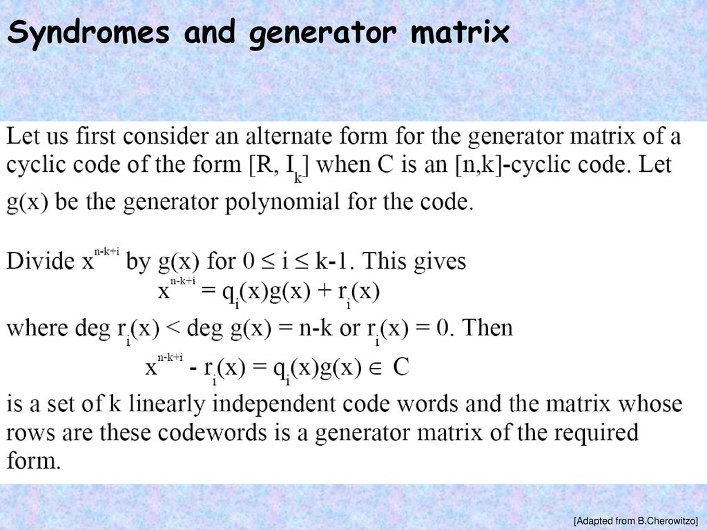 Information And Coding Theory Ppt Download