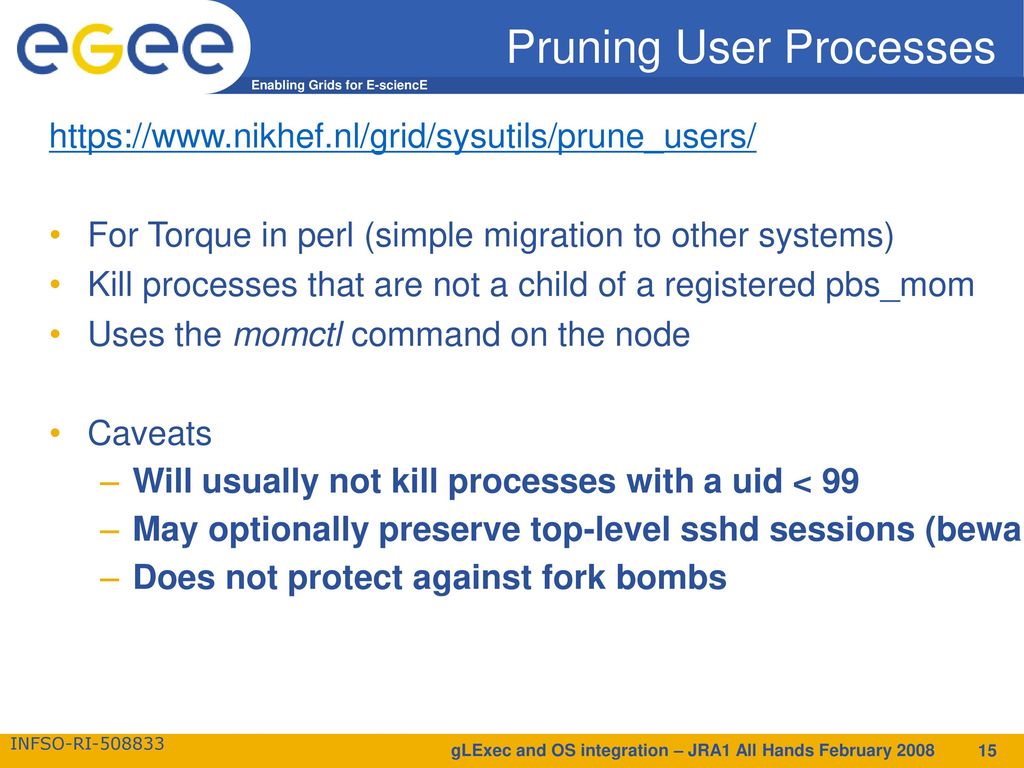 Glexec and os compatibility ppt download