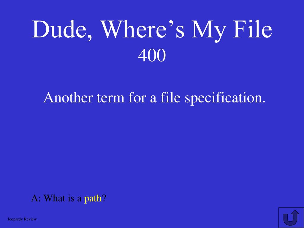 Computer 1 JEOPARDY Ppt Download computer-1-jeopardy-ppt-download