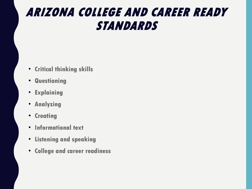 Arizona College and Career Ready Standards