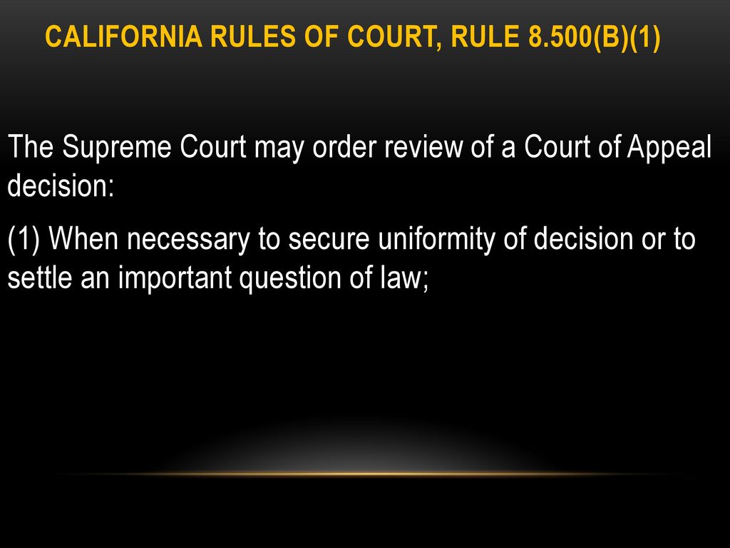 Get your review petition granted ppt download