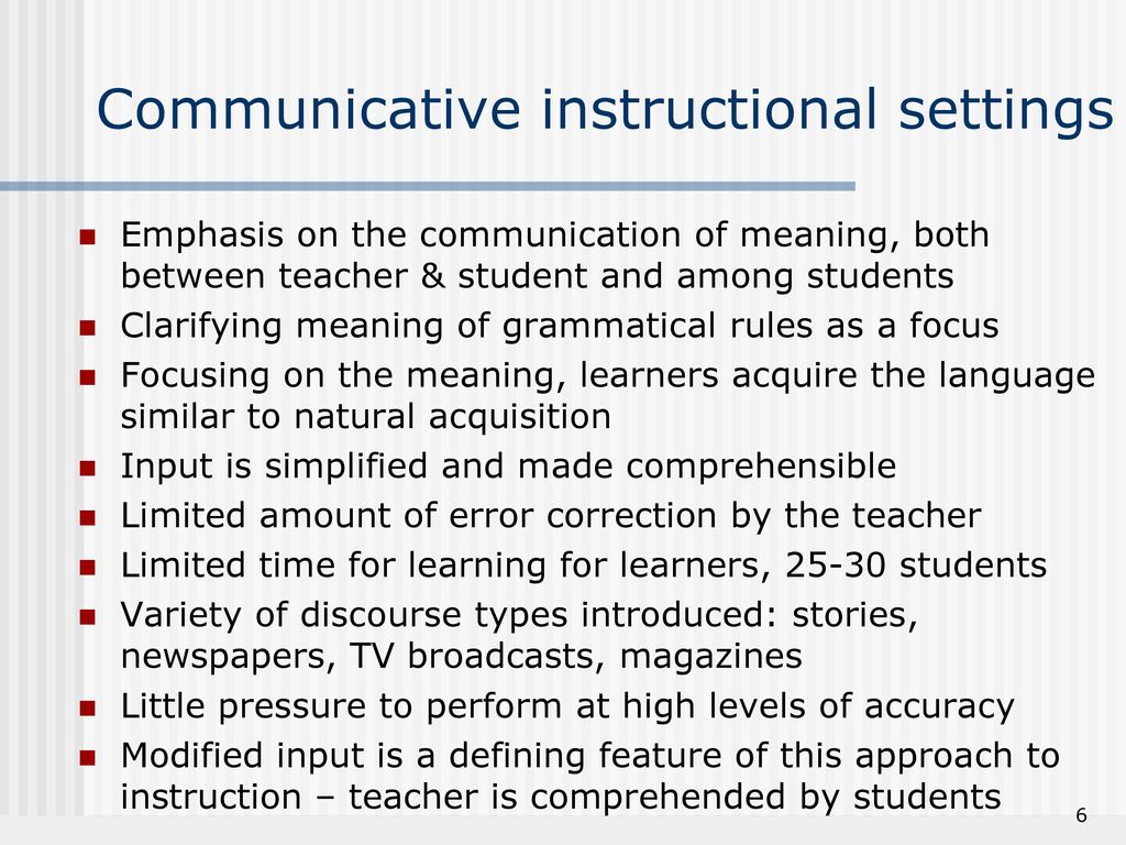 Theories of Language Acquisition - ppt download