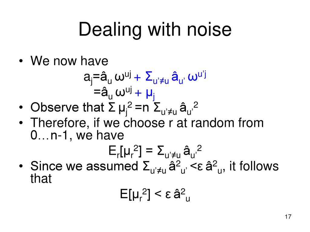 Recent Developments In The Sparse Fourier Transform Ppt Download