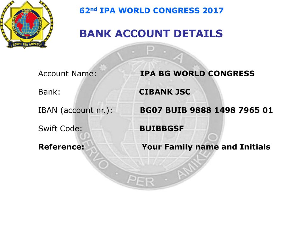 62nd IPA WORLD CONGRESS th - 24th SEPTEMBER - ppt download
