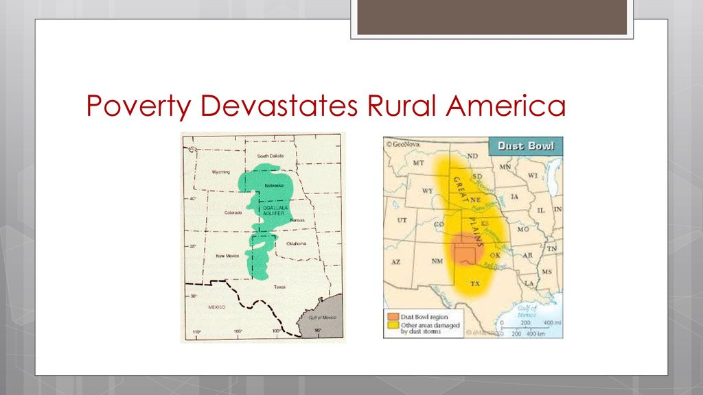 Poverty Devastates Rural America