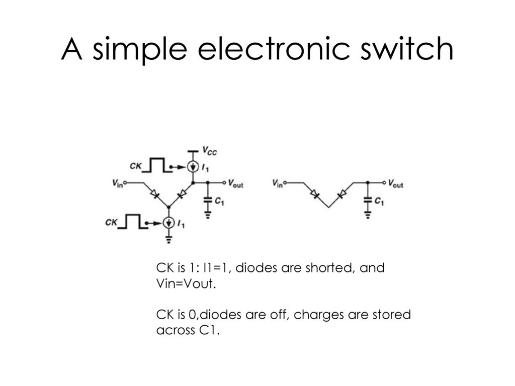 A simple electronic switch