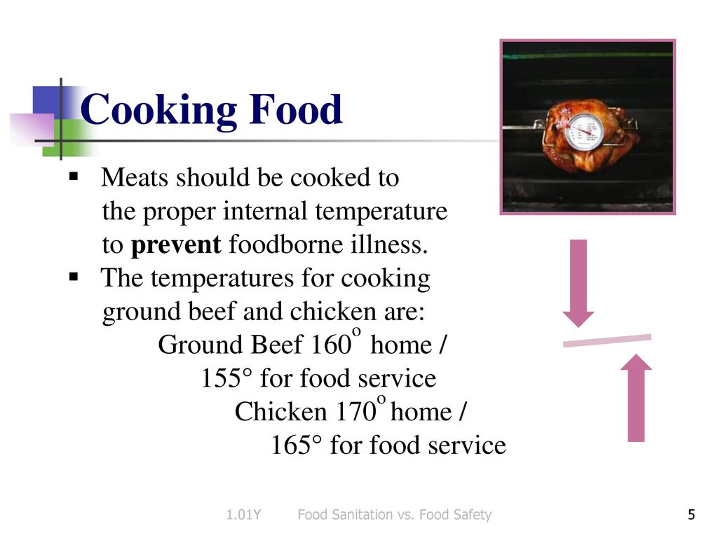 1.01 Y FOOD SAFETY VS. FOOD SANITATION - ppt download