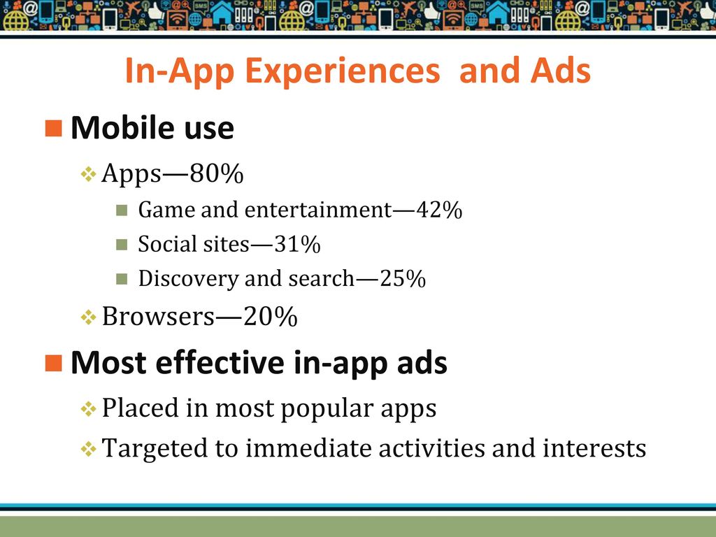 In-App Experiences and Ads