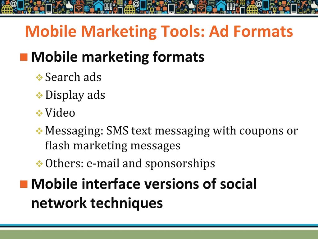 Mobile Marketing Tools: Ad Formats