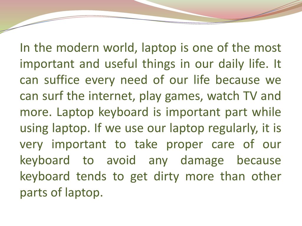 How to Clean Laptop Keyboard Keys - ppt download