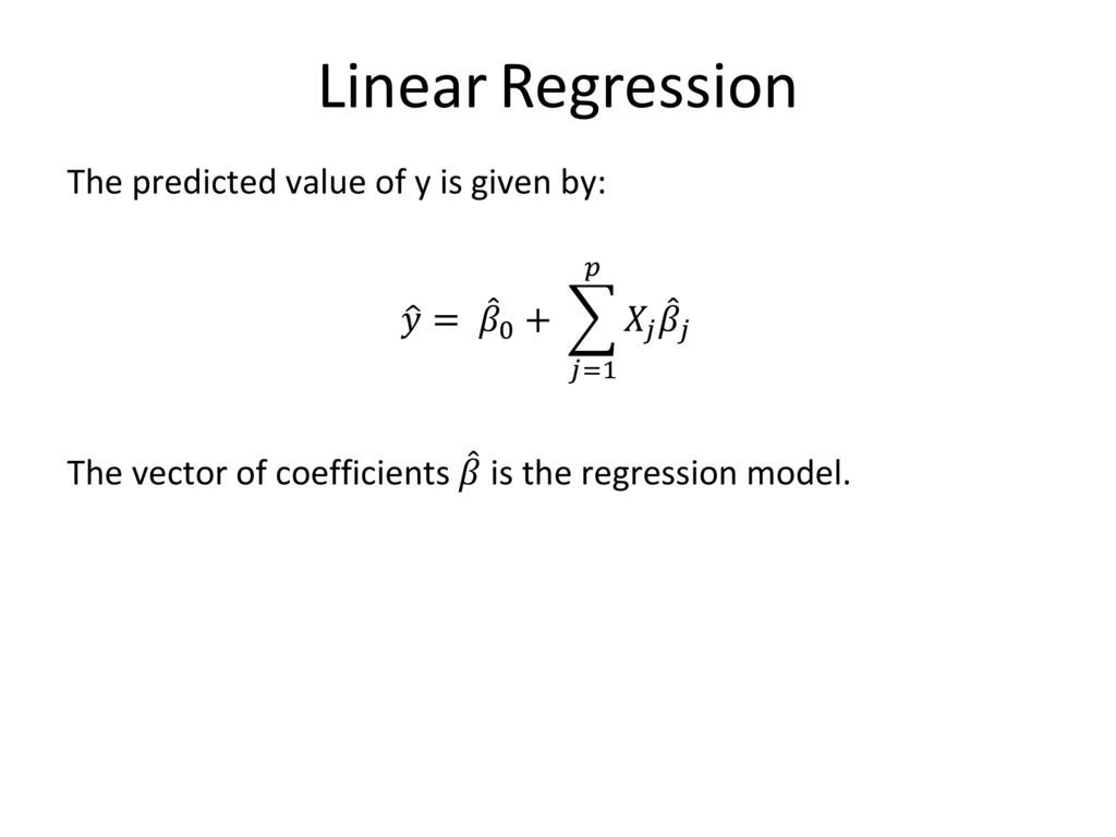 Introduction To Data Science Lecture 7 Machine Learning 2 Ppt Download