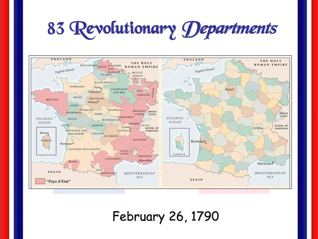 83 Revolutionary Departments