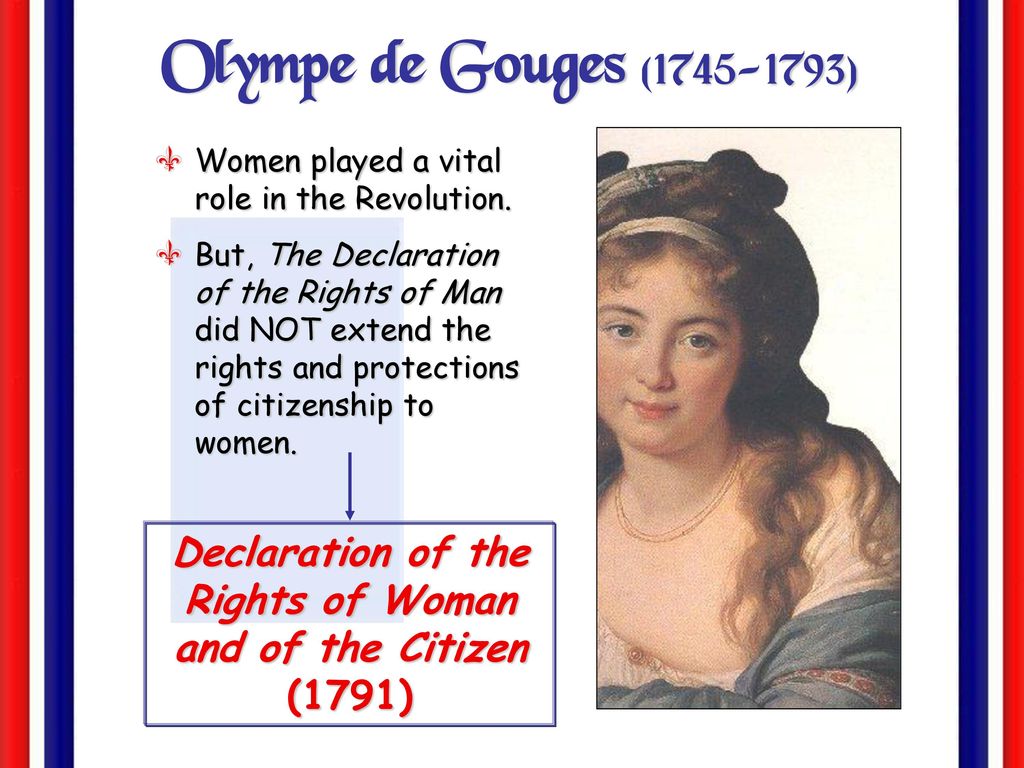 Declaration of the Rights of Woman and of the Citizen (1791)