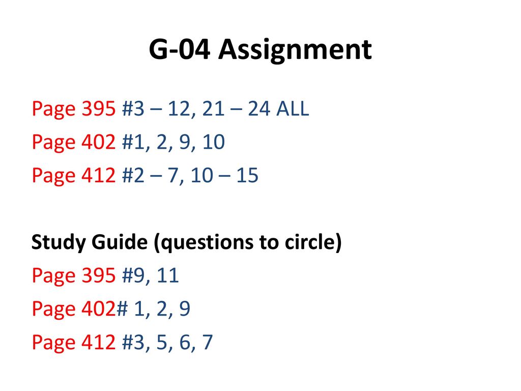 G-04 Assignment