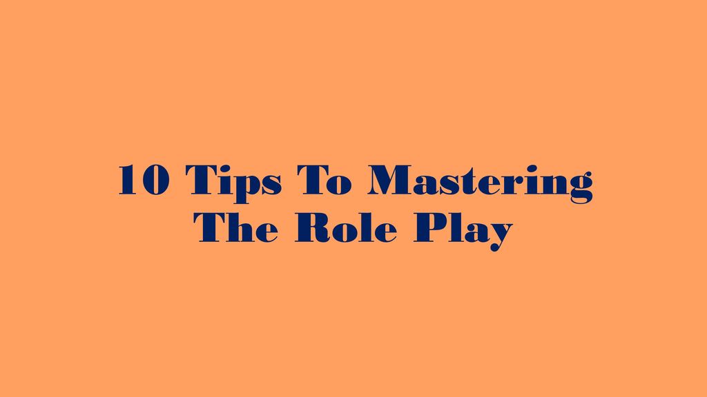 A Student Guide To Mastering Deca 39 S Role Plays Deca Direct Online