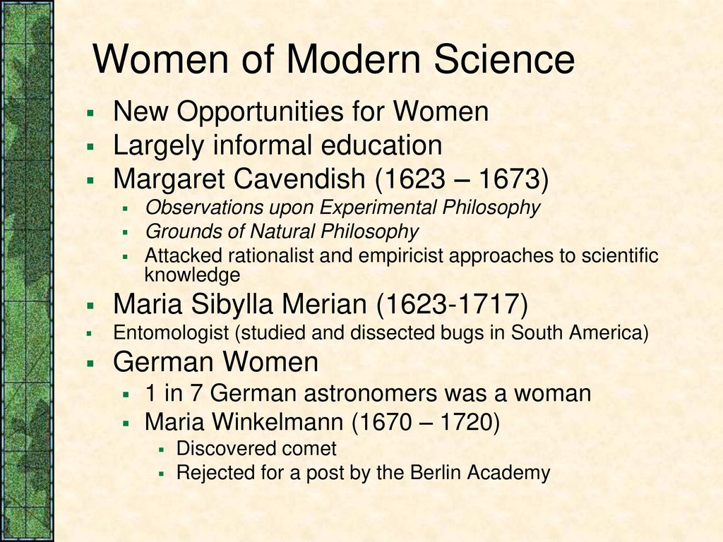 Women of Modern Science